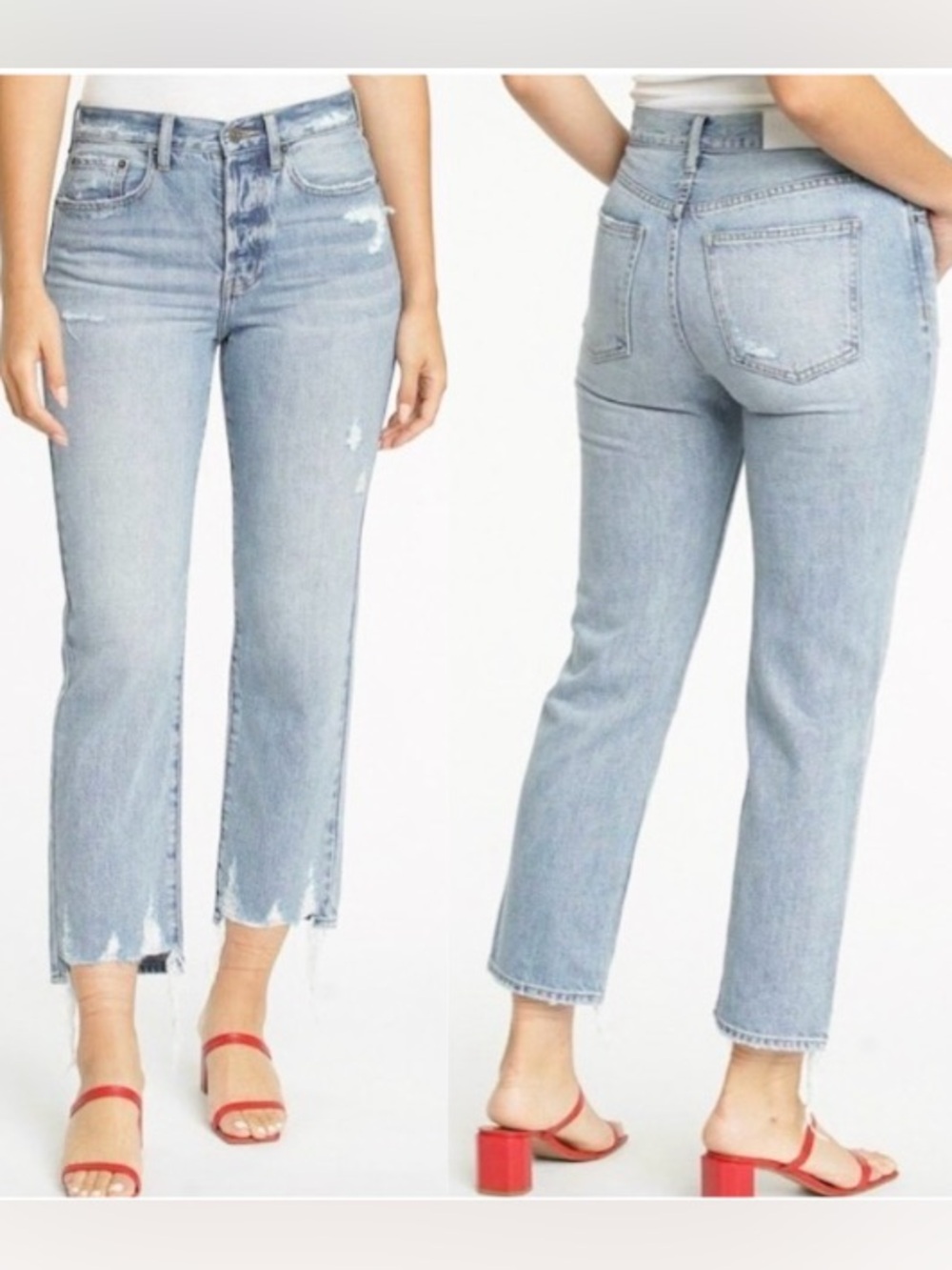 Pistola Charlie High Rise Straight Leg Jeans